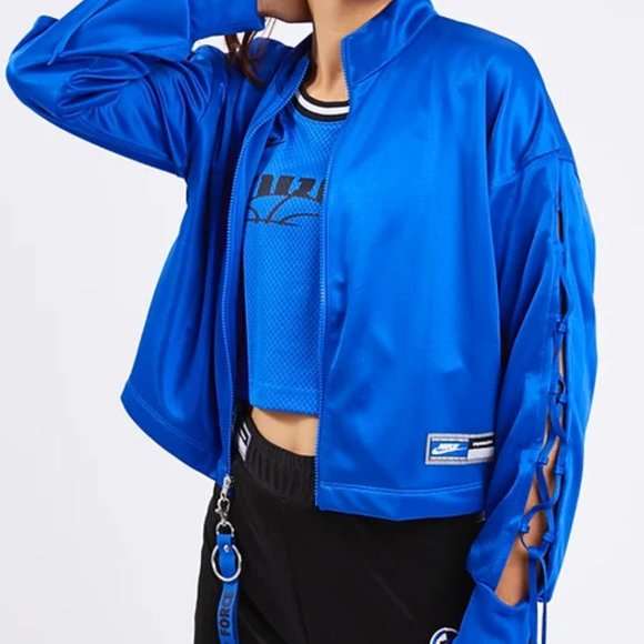 NIKE BLUE JACKET SISTERHOOD EQUALITY - Picture 1 of 6